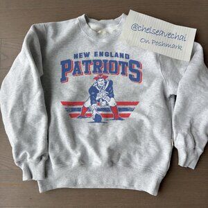 Vintage New England Patriots Football Sweatshirt, Retro NFL Patriots Shirt Tee
